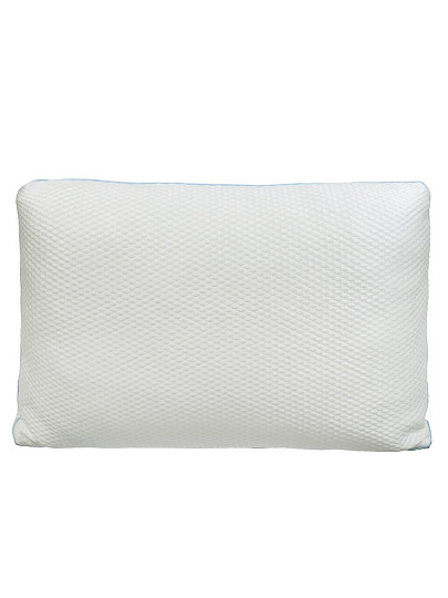 Подушка 50 х 70 см, пенополиуретан, кант, с эффектом памяти, средняя, AI-2009005