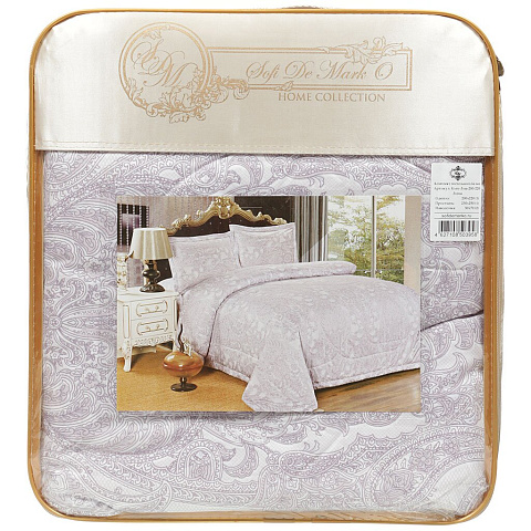 Текстиль для спальни 2-спальные, покрывало 200х220 см, 2 наволочки 50х70 см, Sofi De Marko, Лима, Кмп-Лма-200-220