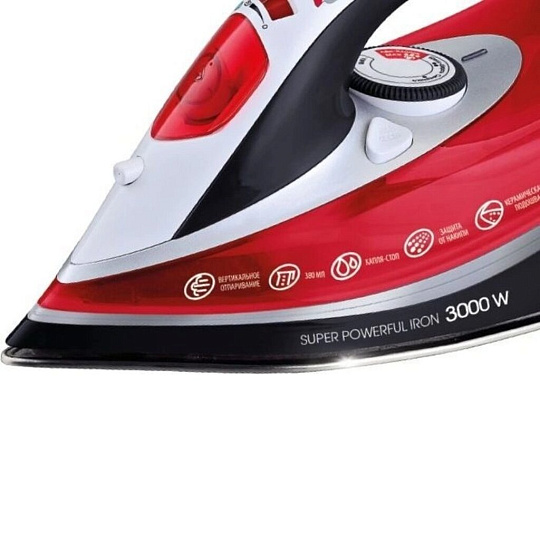 Утюг Centek, CT2346, 3000 Вт, керамика, система самоочистки, резервуар для воды 380 мл, в ассортименте