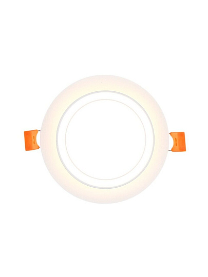 Светильник встраиваемый Вега, GX53, круглый, белый, General Lighting Systems, GCL-GX53-H38