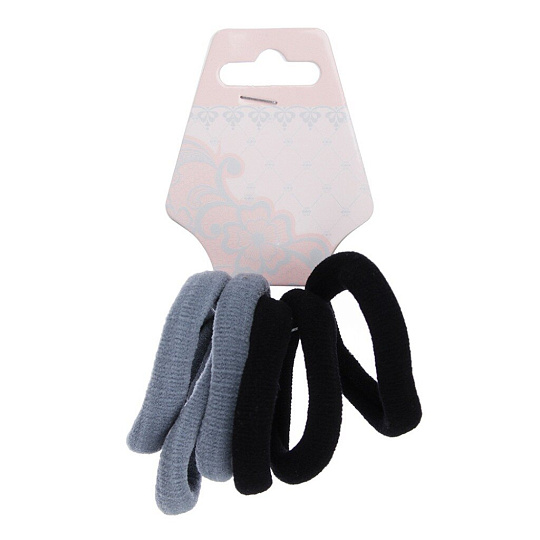 Набор зажимов для волос Beriotti, GR-02, 4 см, 6 шт, полиэстер, в ассортименте, 322-074