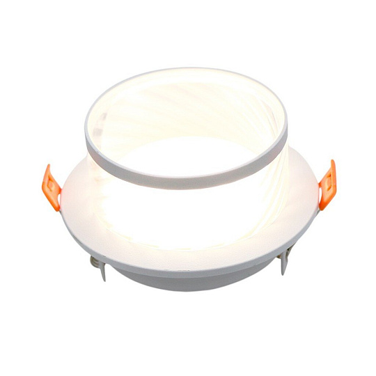 Светильник встраиваемый Элегия, GX53, круглый, белый, General Lighting Systems, GCL-GX53-H38