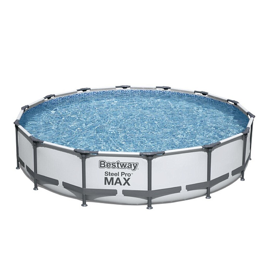 Бассейн каркасный Bestway, 427х84 см, Steel Pro Max, 56595BW, фильтр-насос, 10220 л