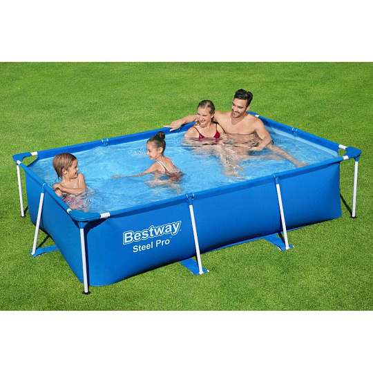 Бассейн каркасный Bestway, 259х170х61 см, Steel Pro, 56403, 2300 л