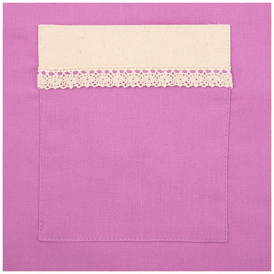 Фартук "lavender",100% х/б, лиловый\бежевый,, 850-605-32
