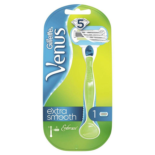 Станок для бритья Gillette, Venus Embrace, для женщин, 1 сменная кассета