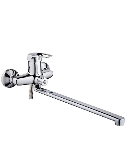 Смеситель для ванны, РМС, с картриджем, хром, SL55-006E