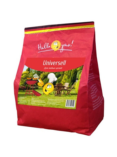 Семена Газон, Universell Gras, 1 кг, мешок, ГазонCity