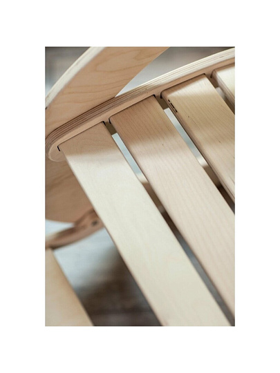 Кресло-качалка Дачное, дерево, цвет натуральный, 100 кг