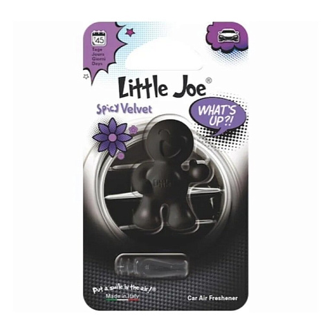 Ароматизатор в машину на дефлектор, сухой, Little Joe, "OK" Черный Бархат, LJOK05N