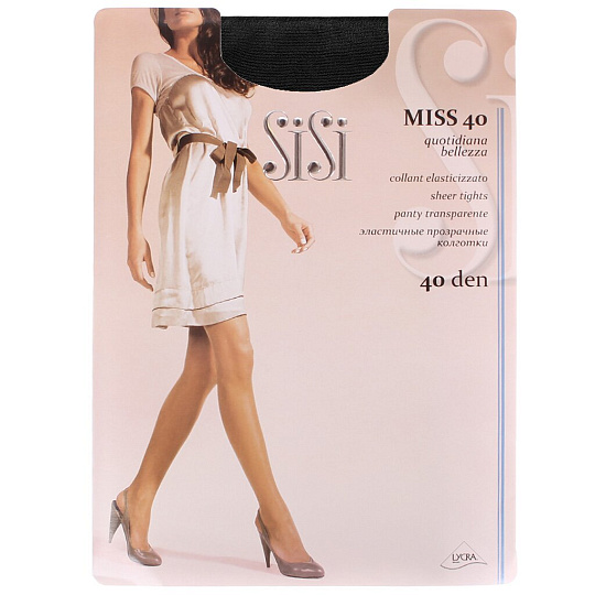 Колготки Sisi, Miss, 40 DEN, р. 5, nero