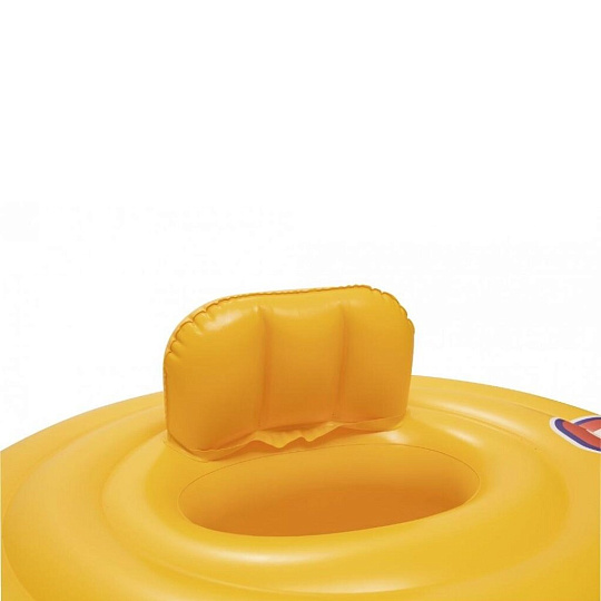 Круг надувной 69 см, Bestway, Swim Safe, со спинкой, 3 камеры, до 1 года, 32096