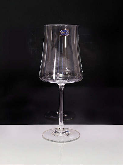 Бокал для вина, 460 мл, стекло, 4 шт, Bohemia, Экстра, 40862/460/4