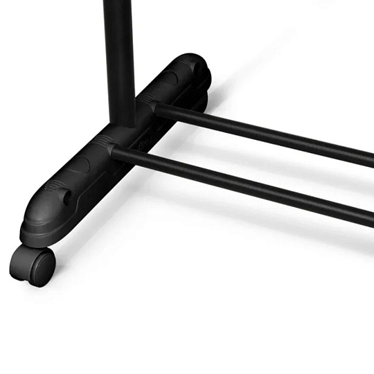 Вешалка напольная 86х44х166 см, Sheffilton, металл, с колесами, 45439 кг, SHT-WR13, В1-78, черная