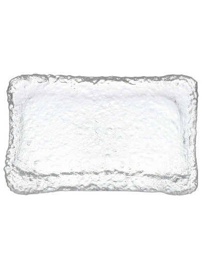 Блюдо стекло, прямоугольное, 23.5х15 см, Лед, Y4-8757