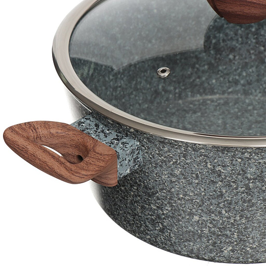 Набор посуды из алюминия Berlinger Haus Forest Line 1562-ВН (кастрюли, сковороды, крышки), 4 предмета