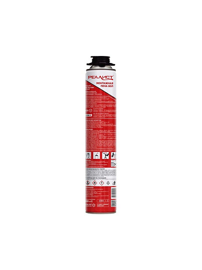 Пена монтажная Realist, PRO Red, профессиональная, 80 л, летняя