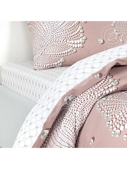 Постельное белье 2-сп, пр160х200, 2н70х70, п175х215, резинк, АртПостель, попл, Ожерелье