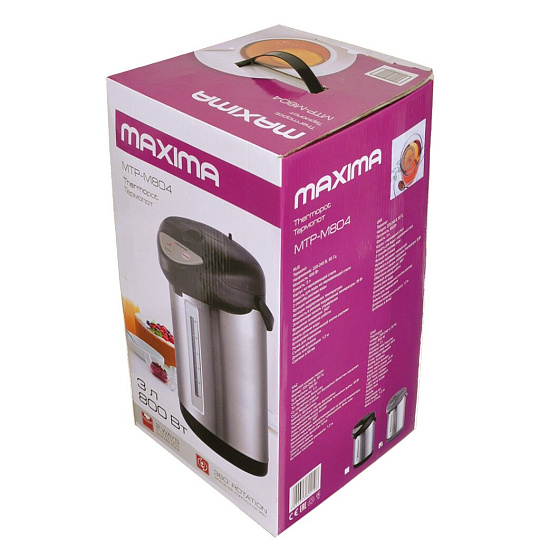 Термопот Maxima MTP-М804, 3 л, 0.8 кВт