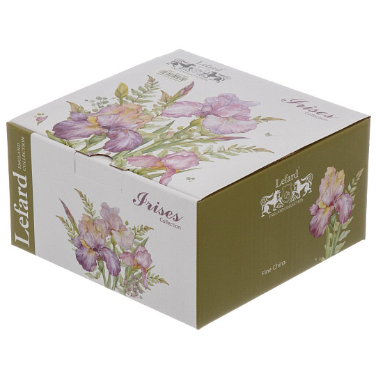 Чайная пара фарфор, 2 предмета, на 1 персону, 300 мл, Lefard, Irises, 590-469