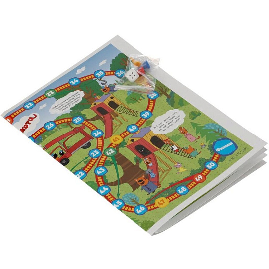 Игра настольная Умные игры, Ходилка, три кота, два поля, 4630115527299