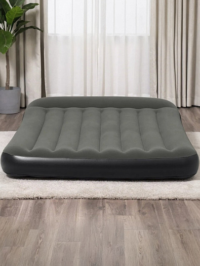 Матрас надувной Bestway, 191х137х30 см, 67681 BW, без насоса, флокированный, 300 кг