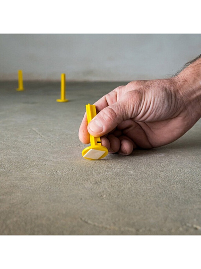 Маяк для наливного пола, пластик, 50 шт, 70 мм, 3D Krestiki, 00-00001042