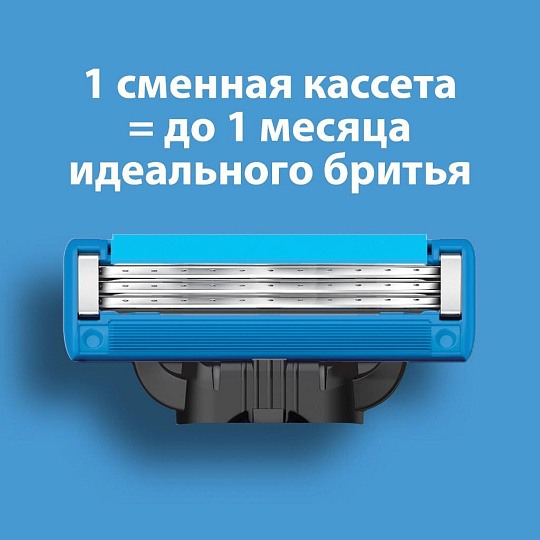 Сменные кассеты для бритв Gillette, Mach3 Turbo, для мужчин, 2 шт