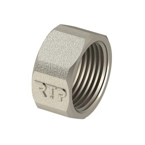 Заглушка 3/4", г, никель, РосТурПласт