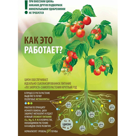 Удобрение Классик, универсальное, минеральное, субстрат, 700 г, Zion