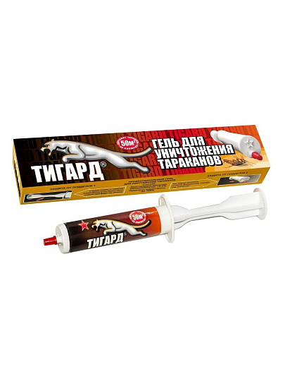 Инсектицид от тараканов, гель, 30 г, Тигард