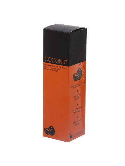 Аромадиффузор Fbrush, 50 мл, Neon Aroma Home Coconut, DNEON50- 4