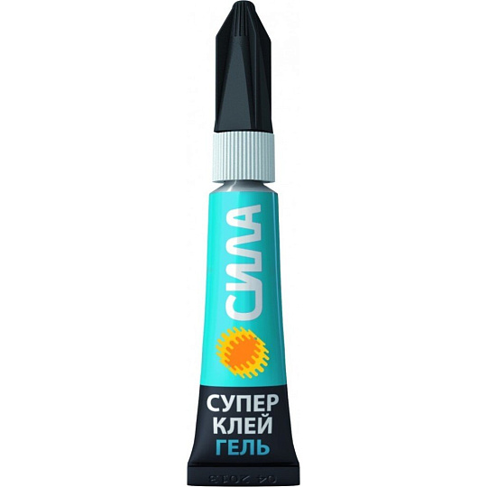 Супер клей Сила, прозрачный, 3 г, C0039396