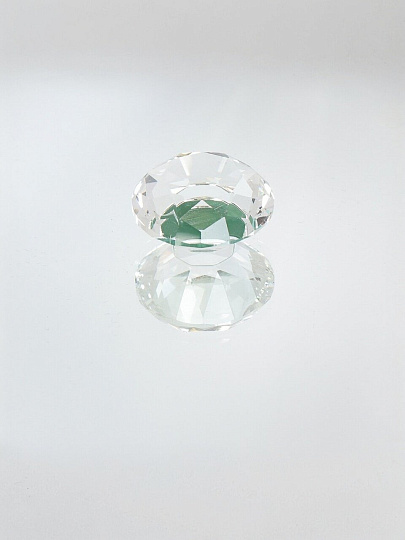 Шкатулка для украшений, стекло, 10х10х4 см, с зеркалом, Y6-2091