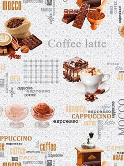 Клеенка Колорит, Перфект Мажор, 1.3х20 м, ПВХ на нетканой основе, 576/0