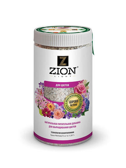 Удобрение для цветов, минеральное, субстрат, 800 г, Zion