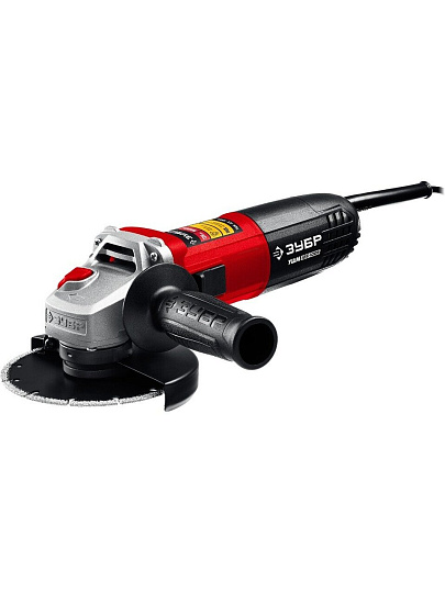 Угловая шлифовальная машина Зубр, УШМ-125-1005, 1000 Вт, 125 мм