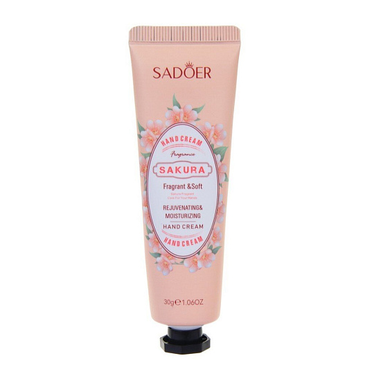Набор кремов для рук, SADOER, Ароматный сад, 5х30 г
