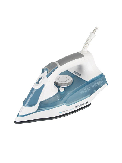 Утюг Редмонд, RI-C278, 2200 Вт, керам, вер.отпар, сист самооч, мер ст, 1.6 м, голуб