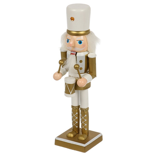 Фигурка декоративная, Щелкунчик, золото, дерево, 25CM, Y4-9373