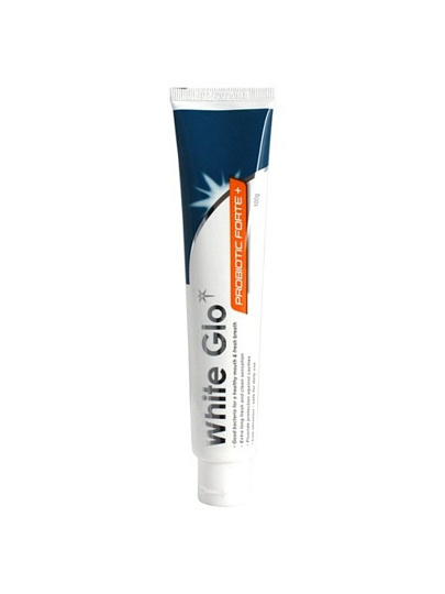 Зубная паста White Glo, Отбеливающая с пробиотиками, 100 г