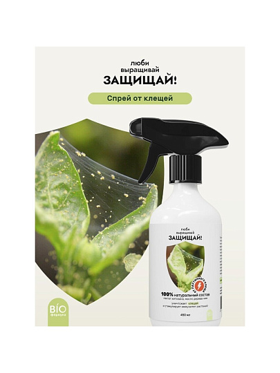 Инсектицид от клещей, спрей, 450 мл, Защищай!