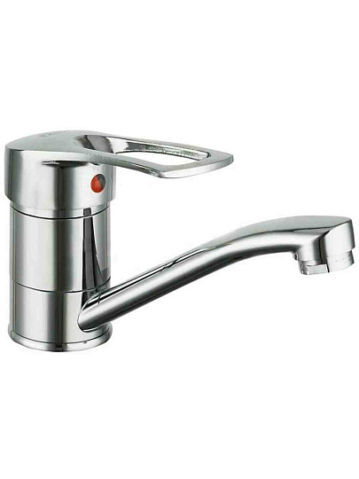 Смеситель для раковины, Frud, короткий излив, с картриджем, R45055-1