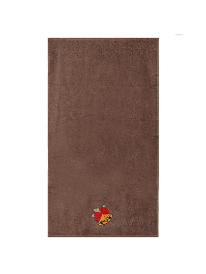 Полотенце кухонное 50х90 см, 100% хлопок, Silvano, Новогодние истории Елочка с подарками, бежевое, Турция, DU-2021-50-1-0727