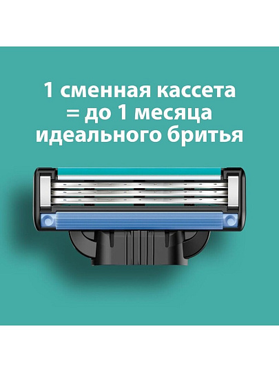 Сменные кассеты для бритв Gillette, Mach3, для мужчин, 8 шт