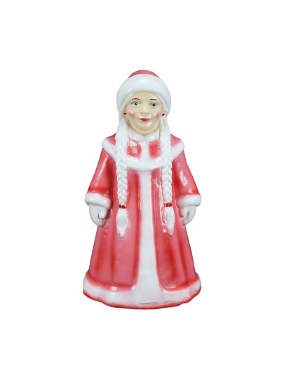 Фигурка садовая Снегурочка в красном, 25х50 см, новогодняя, 320