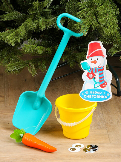 Набор для лепки снеговика, пластик, 8 шт, 10150504