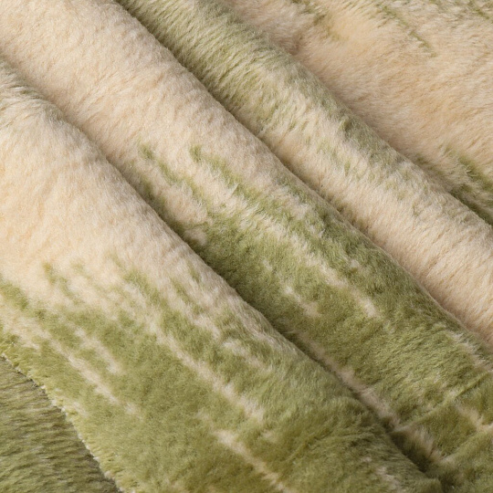 Плед евро, 200х220 см, 60% хлопок, 40% акрил, Karteks, Soft Komfort PS1680D, хаки, 104/200.1680D
