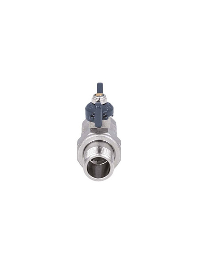Кран для воды с американкой 3/4", г-ш, ручка-бабочка, AquaLink
