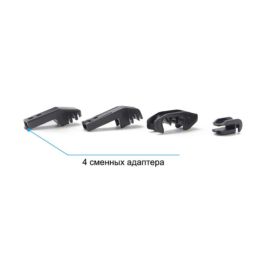 Щетка стеклоочистителя Lucky way, бескаркасная, 14"/36 см, SCHET154
